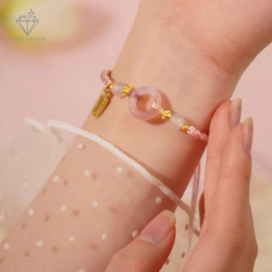vÒng tay ĐÁ hỒng phong thỦy energleam