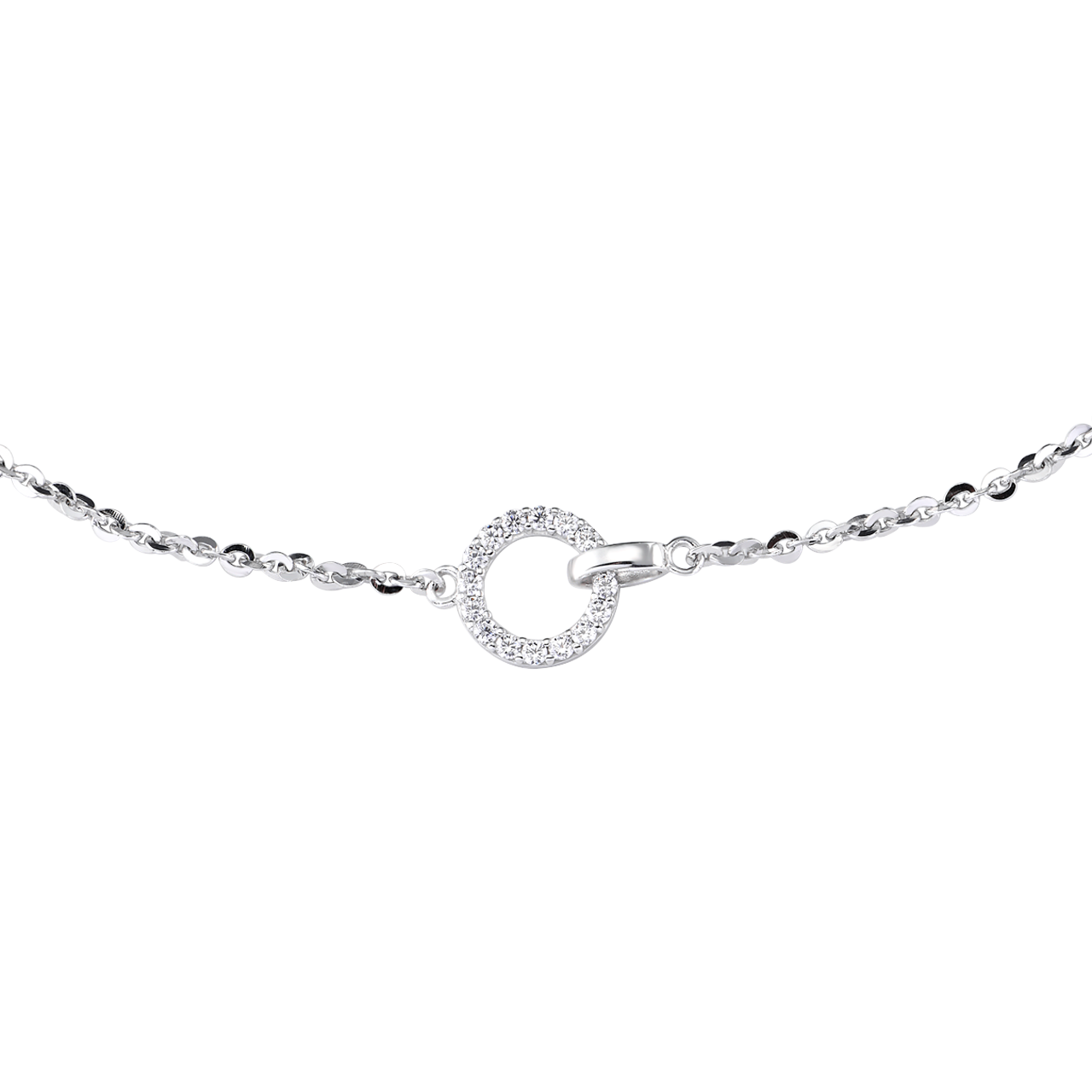 lắc chân bạc đính đá energleam silver xm00k000028 lắc chân bạc đính đá energleam silver xm00k000028