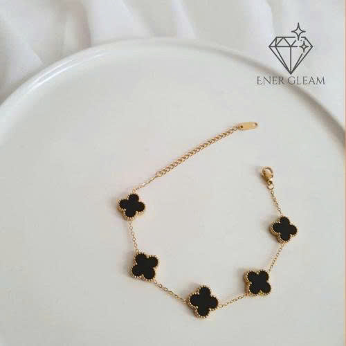 vòng tay cỏ 4 lá ener gleam – vòng tay may mắn sang trọng, thanh lịch vòng tay cỏ 4 lá ener gleam – vòng tay may mắn sang trọng, thanh lịch