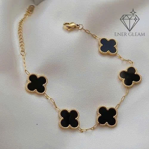 vòng tay cỏ 4 lá ener gleam – vòng tay may mắn sang trọng, thanh lịch vòng tay cỏ 4 lá ener gleam – vòng tay may mắn sang trọng, thanh lịch